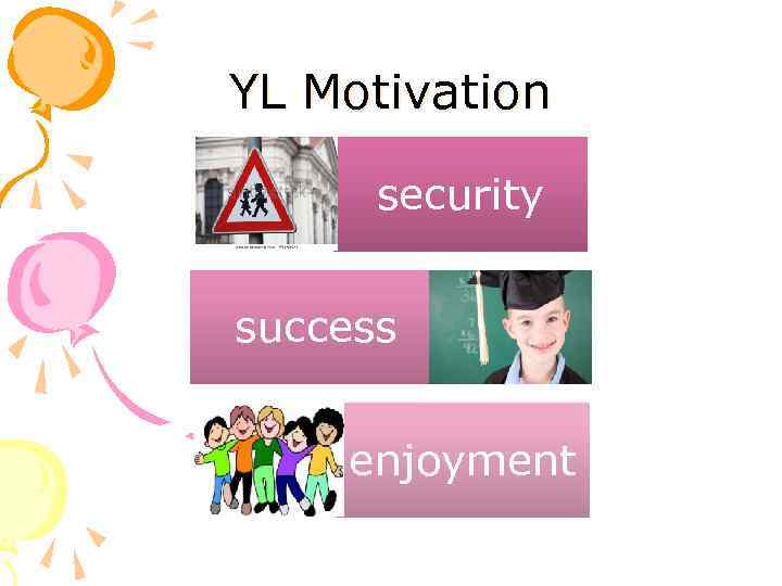 YL Motivation security success enjoyment 