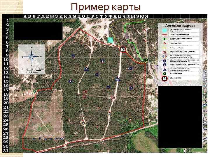 Пример карты 