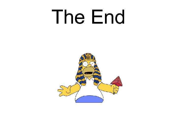 The End 