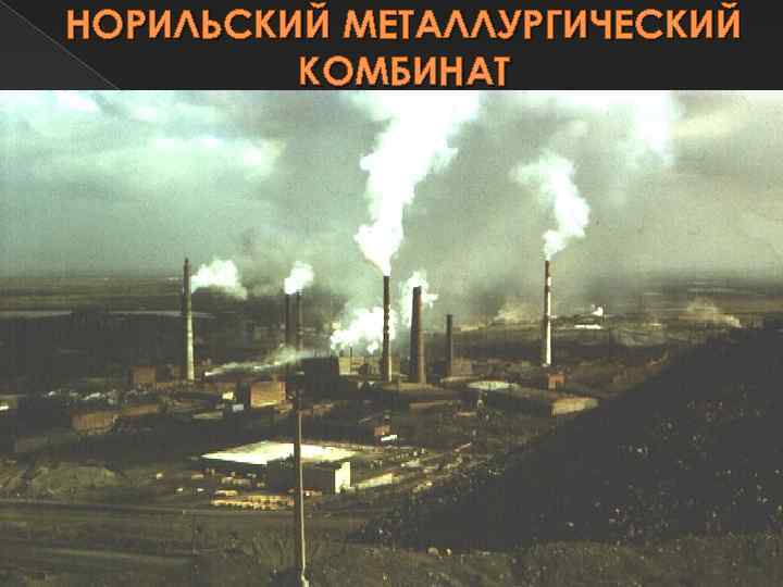 НОРИЛЬСКИЙ МЕТАЛЛУРГИЧЕСКИЙ КОМБИНАТ 