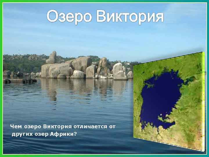 Чем озеро Виктория отличается от других озер Африки? 
