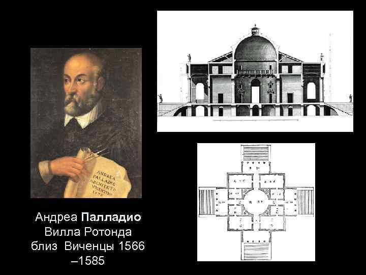 Андреа Палладио Вилла Ротонда близ Виченцы 1566 – 1585 