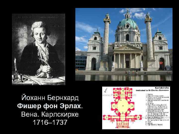 Йоханн Бернхард Фишер фон Эрлах. Вена. Карлскирхе 1716– 1737 