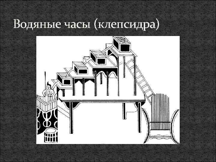Водяные часы (клепсидра) 