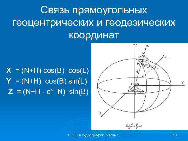 Координаты в геодезии