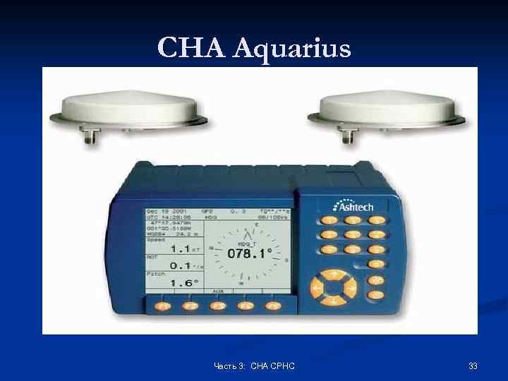 СНА Aquarius Часть 3: СНА СРНС 33 