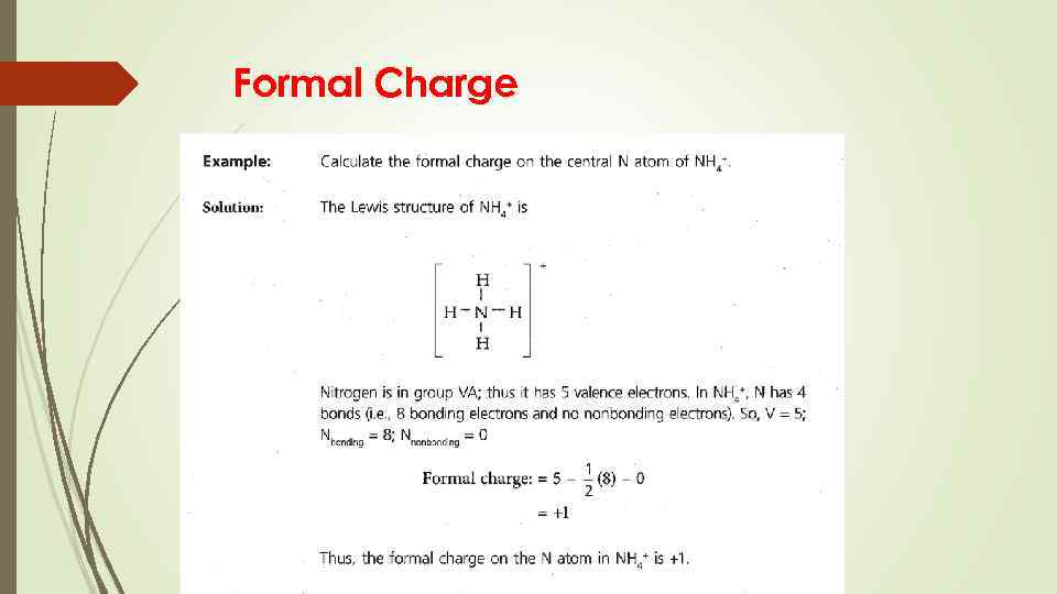 Formal Charge 