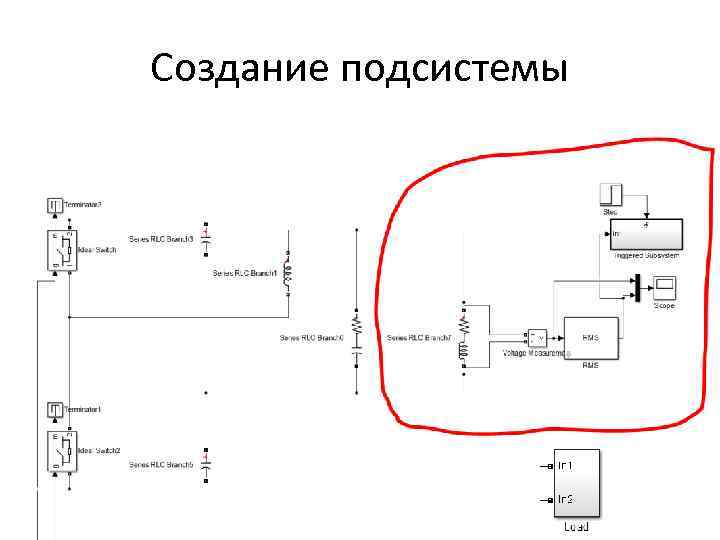 Создание подсистемы 