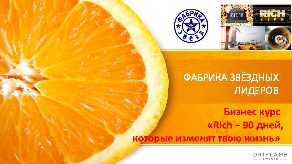 ФАБРИКА ЗВЁЗДНЫХ ЛИДЕРОВ Бизнес курс «Rich – 90 дней, которые изменят твою жизнь» 