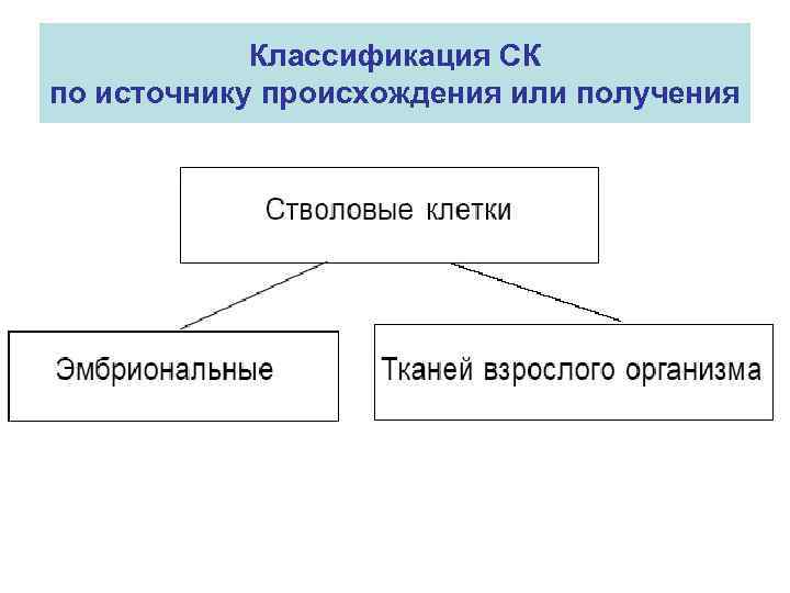 Классификация СК по источнику происхождения или получения 