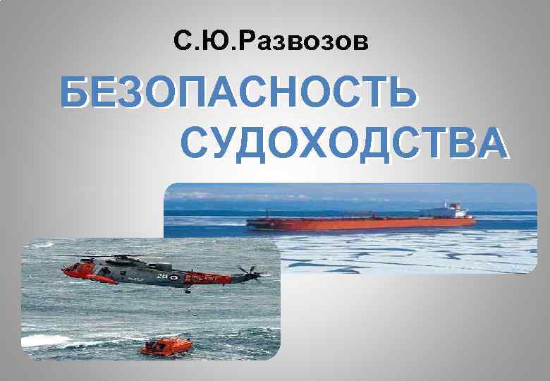 С. Ю. Развозов БЕЗОПАСНОСТЬ СУДОХОДСТВА 