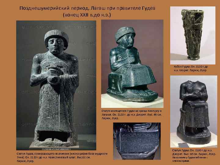  Позднешумерийский период. Лагаш при правителе Гудеа (конец XXII в. до н. э. )