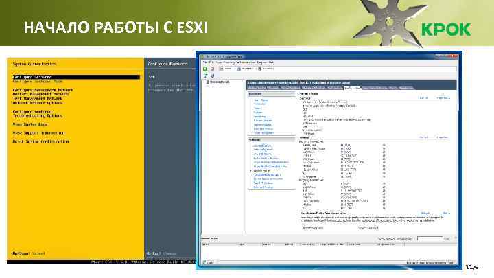 НАЧАЛО РАБОТЫ С ESXI 11 /6 