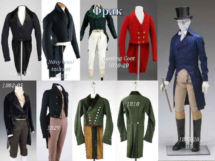 Фрак Нач. ХІХ Navy wool tailcoat 1815 Hunting Coat 1810 -20 1802 -05 1810