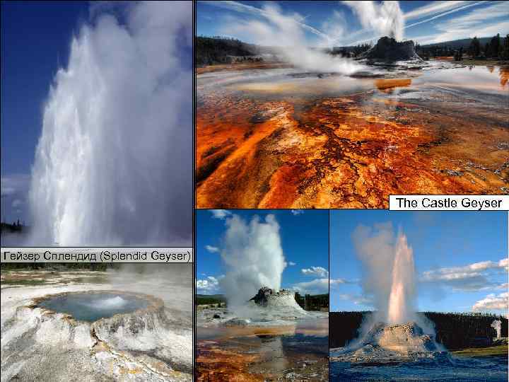 The Castle Geyser Гейзер Сплендид (Splendid Geyser) 