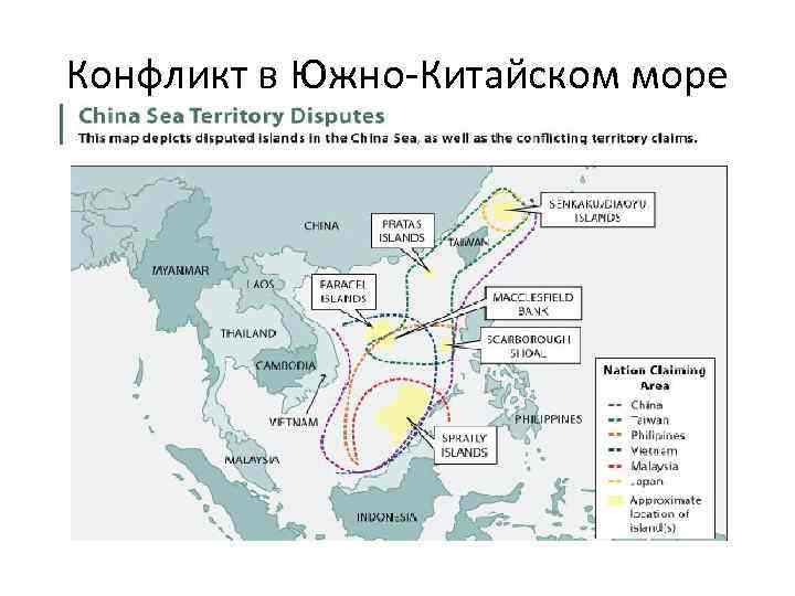 Конфликт в Южно-Китайском море 