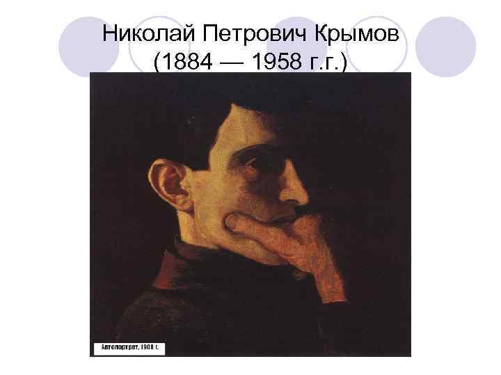 Николай Петрович Крымов (1884 — 1958 г. г. ) 