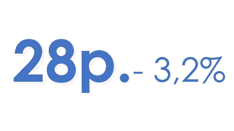28 р. - 3, 2% 28 р 