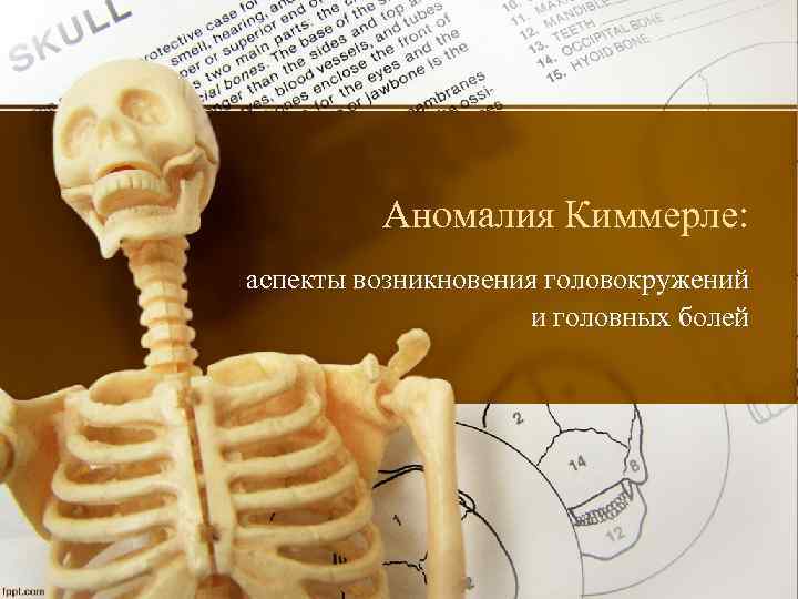 Аномалия Киммерле: аспекты возникновения головокружений и головных болей 