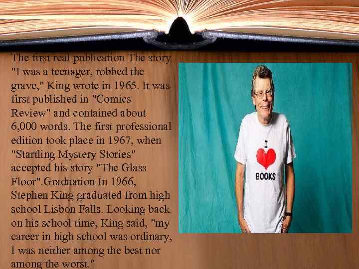 The first real publication The story 