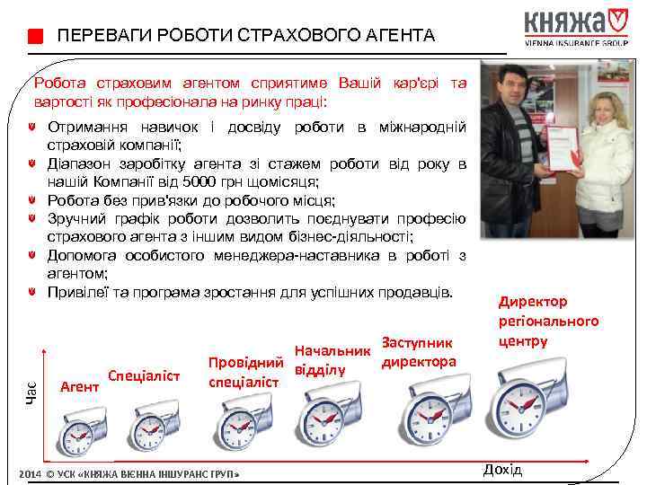 ПЕРЕВАГИ РОБОТИ СТРАХОВОГО АГЕНТА Робота страховим агентом сприятиме Вашій кар'єрі та вартості як професіонала