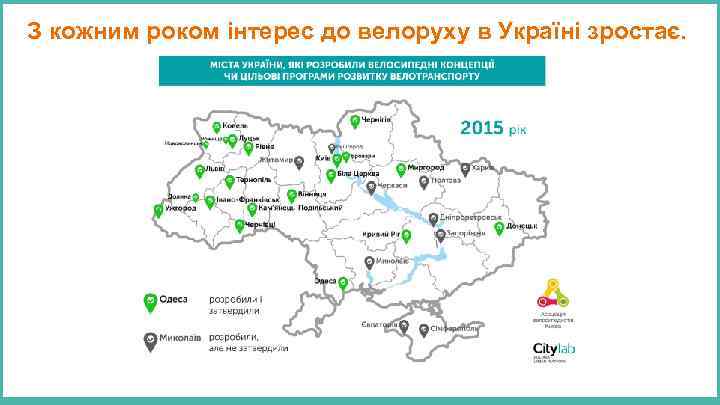 З кожним роком інтерес до велоруху в Україні зростає. 