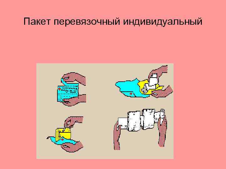 Пакет перевязочный индивидуальный 