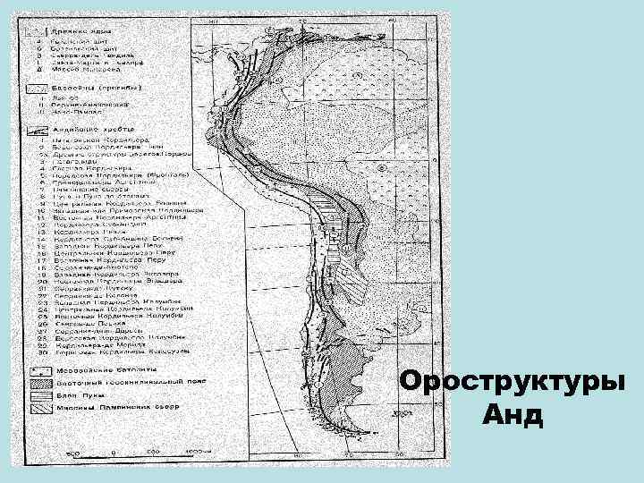 Ороструктуры Анд 
