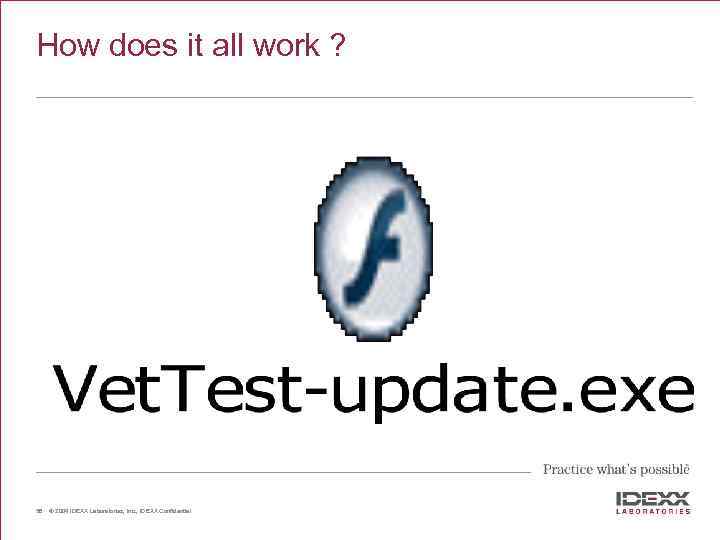 How does it all work ? 58 © 2004 IDEXX Laboratories, Inc. , IDEXX