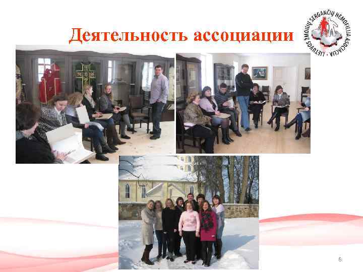 Деятельность ассоциации 6 