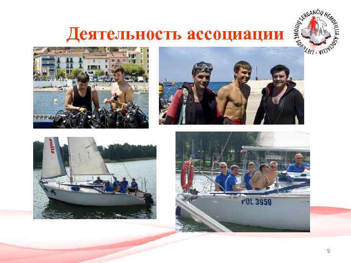 Деятельность ассоциации 9 