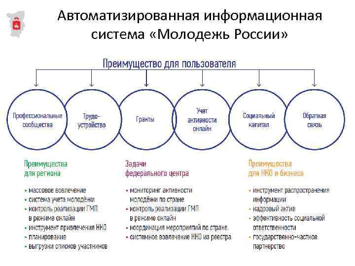 Автоматизированная информационная система «Молодежь России» 15 