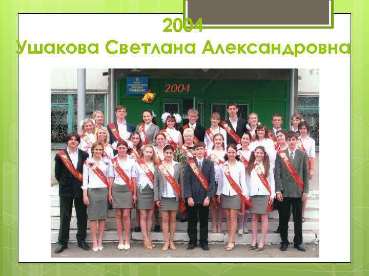 2004 Ушакова Светлана Александровна 