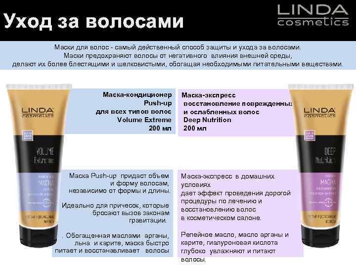 Уход за волосами Маски для волос - самый действенный способ защиты и ухода за