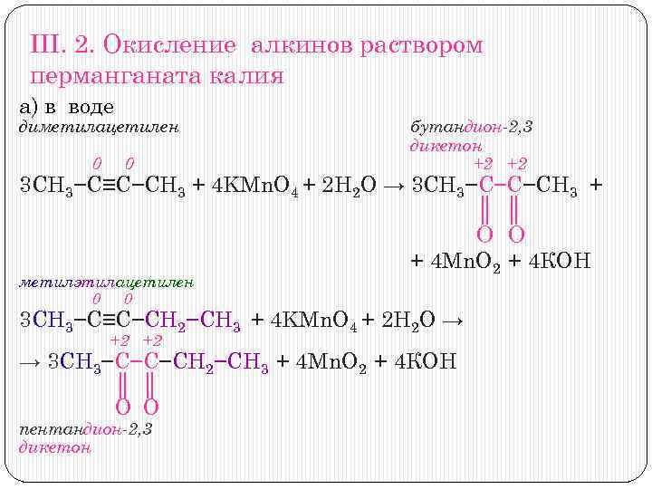 Непредельные алкины