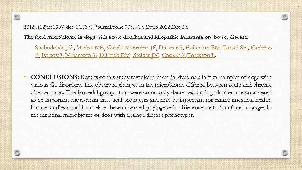 2012; 7(12): e 51907. doi: 10. 1371/journal. pone. 0051907. Epub 2012 Dec 26. The