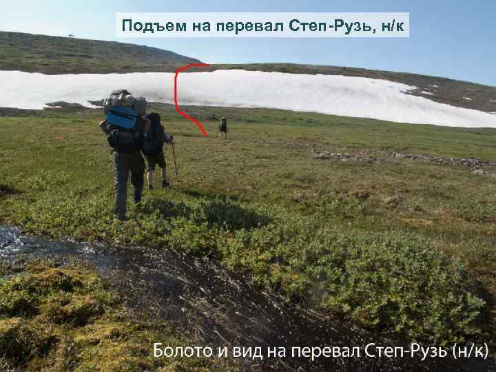 Подъем на перевал Степ-Рузь, н/к 