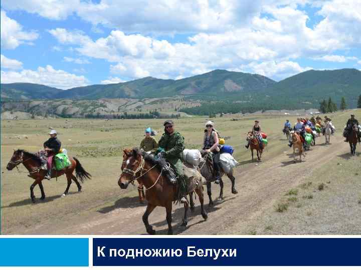 К подножию Белухи 