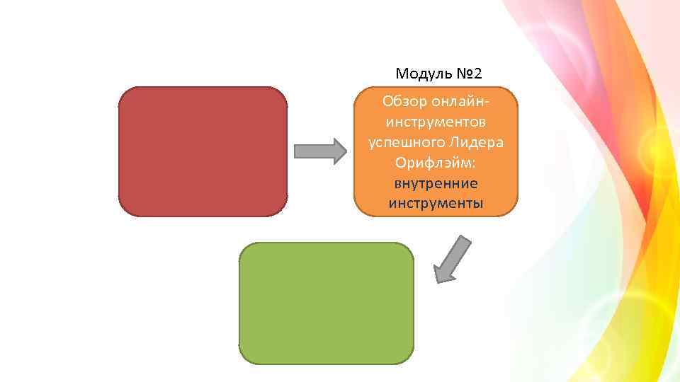 Модуль № 2 Обзор онлайнинструментов успешного Лидера Орифлэйм: внутренние инструменты 