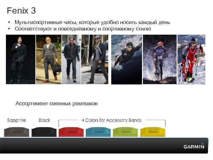 Fenix 3 • Мультиспортивные часы, которые удобно носить каждый день • Соответствуют и повседневному