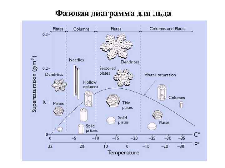 Фазовая диаграмма для льда 16 