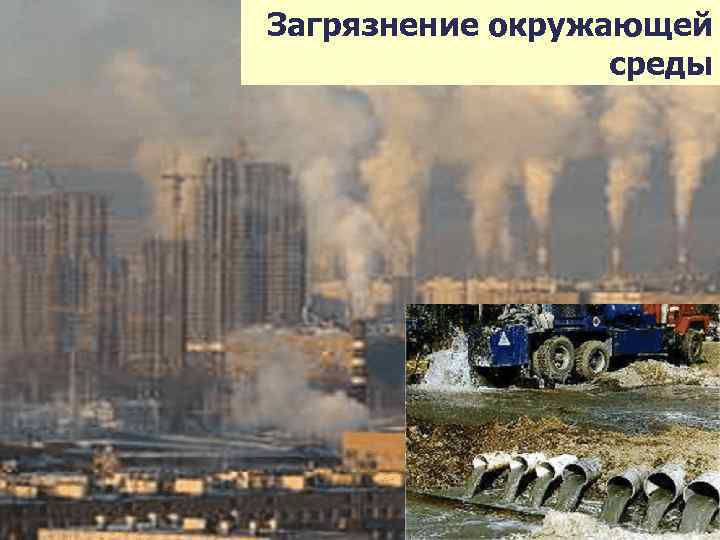 Загрязнение окружающей среды 