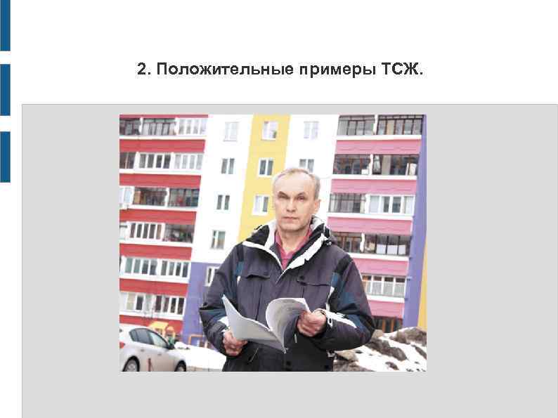 2. Положительные примеры ТСЖ. 
