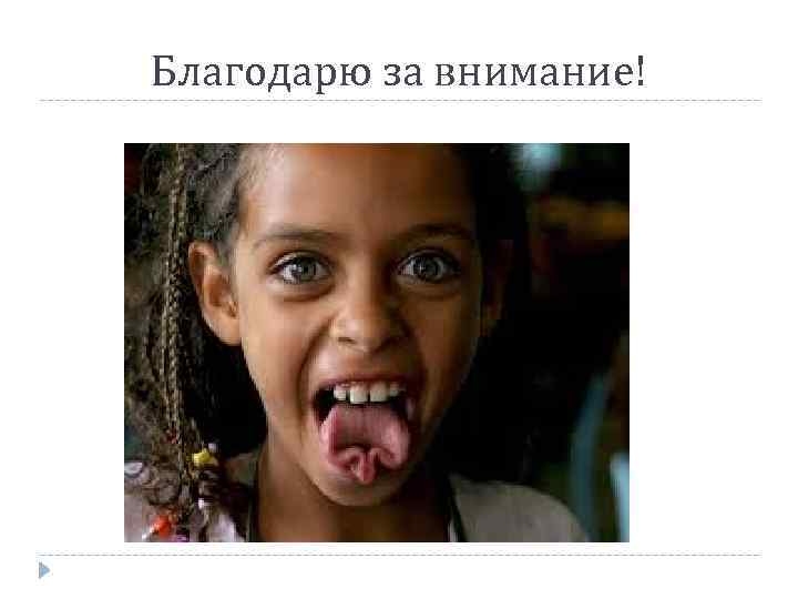 Благодарю за внимание! 