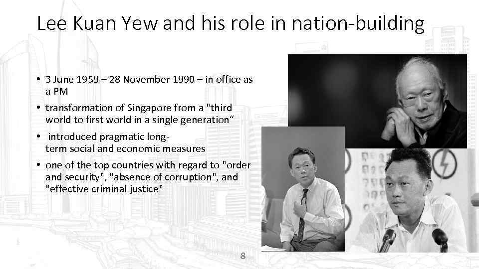 Lee Kuan Yew and his role in nation-building • 3 June 1959 – 28