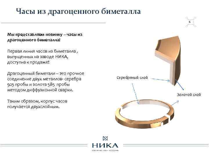 Часы из драгоценного биметалла 6 Мы представляем новинку – часы из драгоценного биметалла! Первая