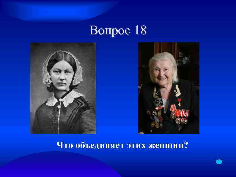 Вопрос 18 Что объединяет этих женщин? 
