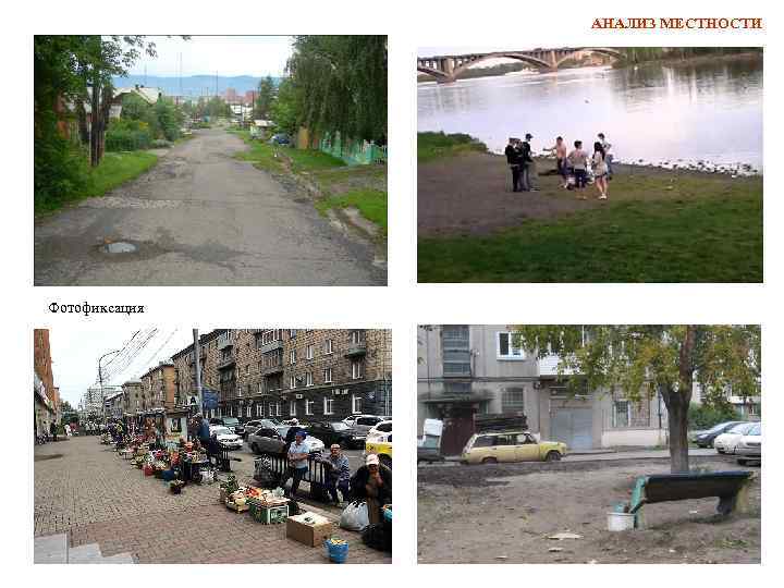АНАЛИЗ МЕСТНОСТИ Фотофиксация 
