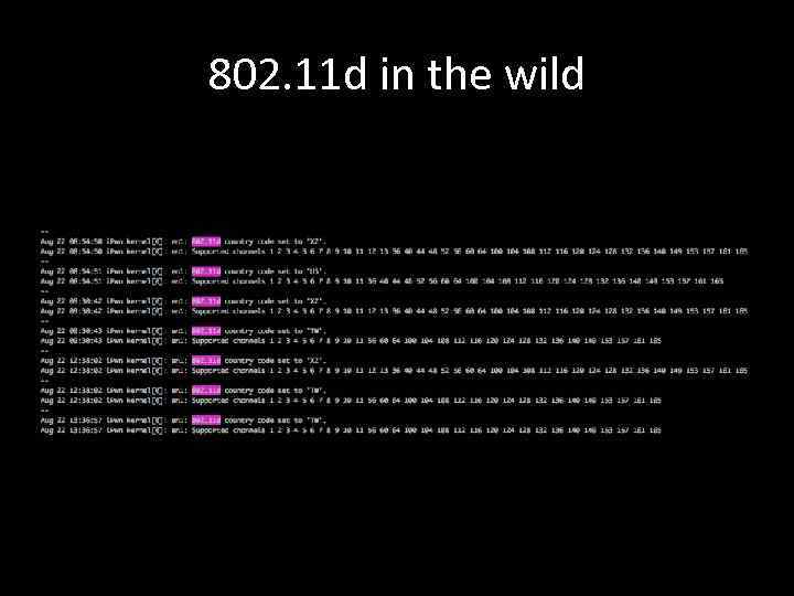 802. 11 d in the wild 