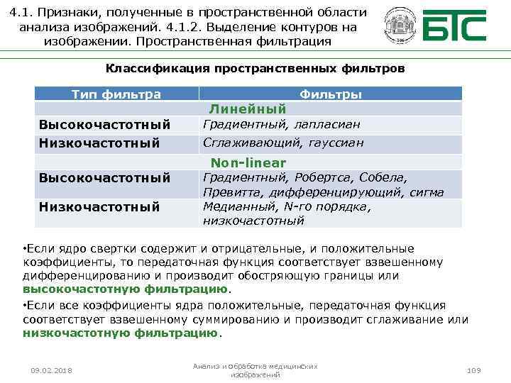4. 1. Признаки, полученные в пространственной области анализа изображений. 4. 1. 2. Выделение контуров